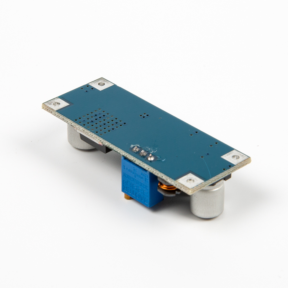 Понижающий преобразователь напряжения LM2596S-ADJ, синий